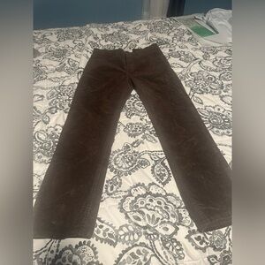 GAP Vintage Slim High Rise Corduroy Pants – Brown – Size 4P Petite